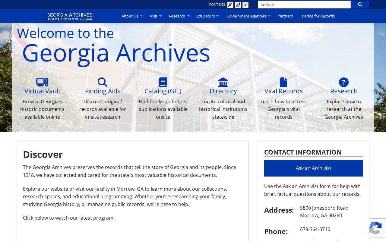 Georgia Archives portal used to research past Snellville residents